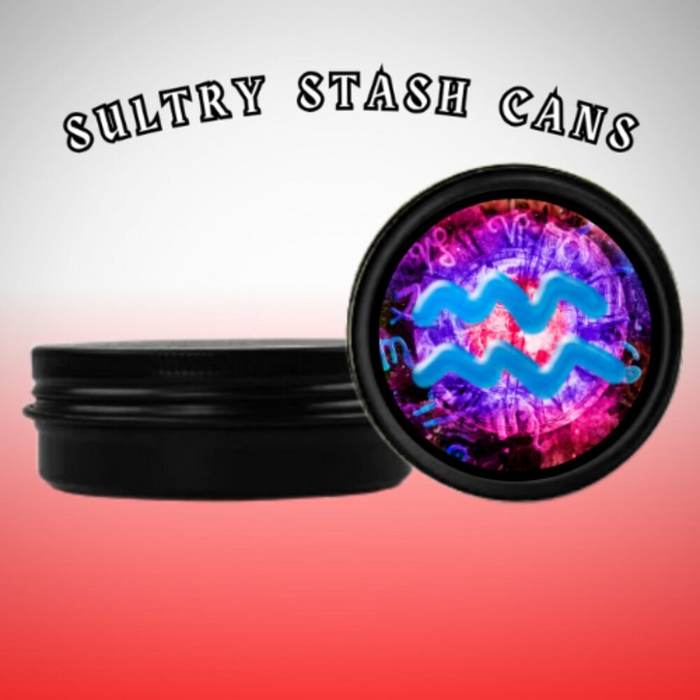 AQUARIUS STASH JAR